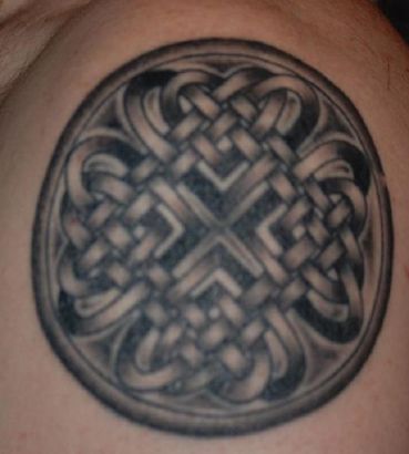 Celtic Knot Circle Tattoo Pic